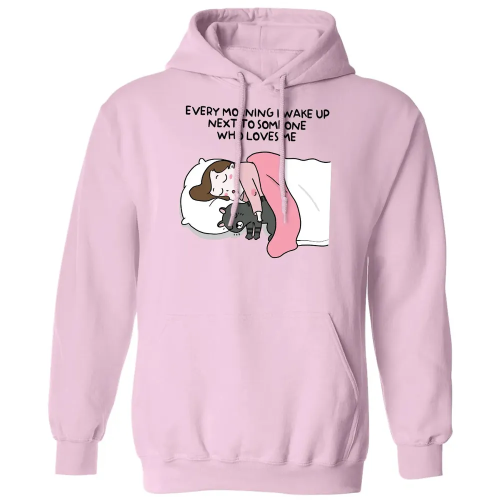 Wake Up Next To Someone Who Loves Me Classic Unisex Hoodie - 3