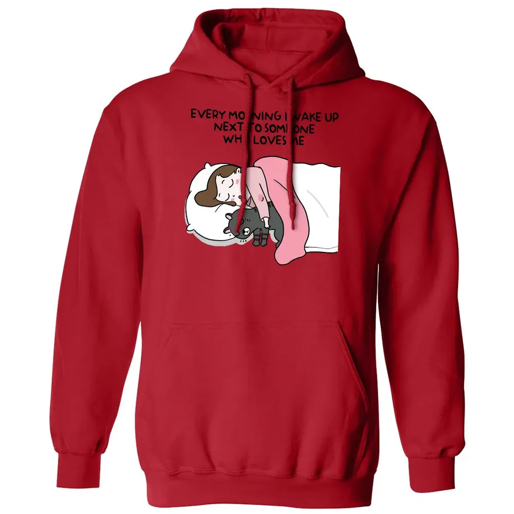 Wake Up Next To Someone Who Loves Me Classic Unisex Hoodie - 5