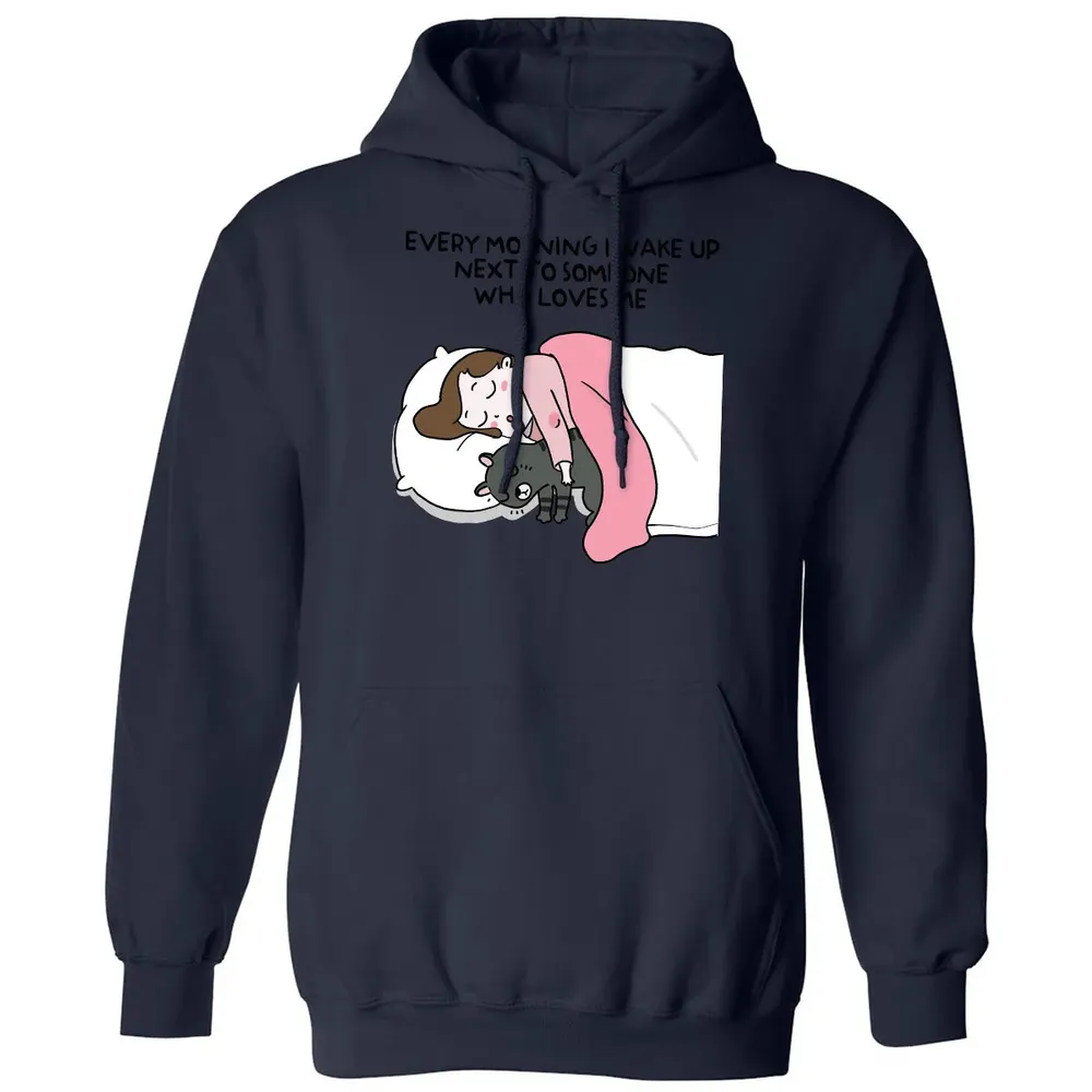 Wake Up Next To Someone Who Loves Me Classic Unisex Hoodie - 8
