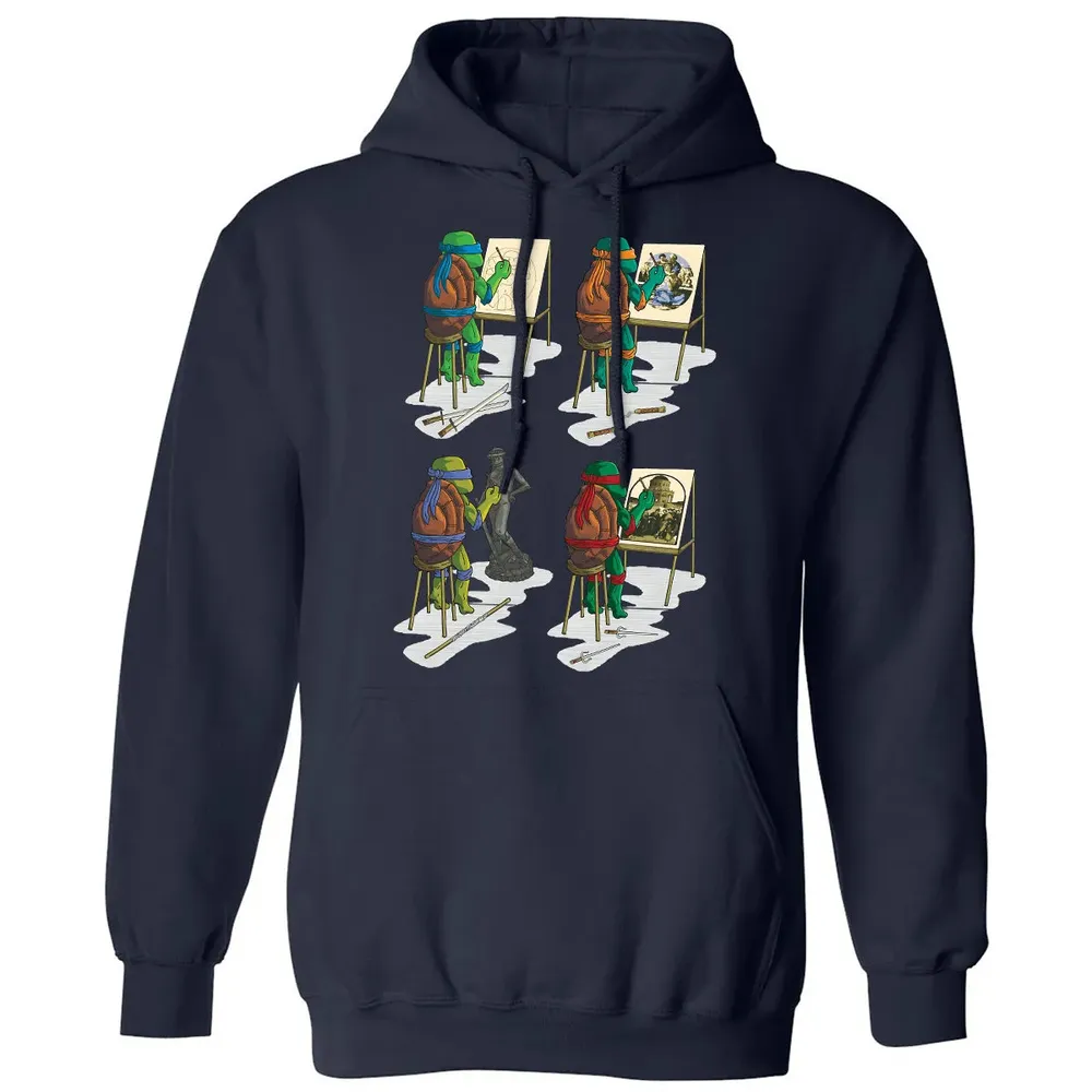 Turtle Art Classic Unisex Hoodie - 8