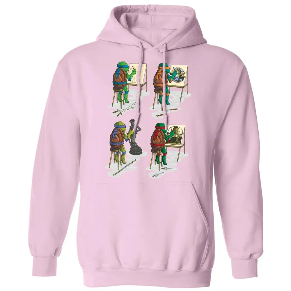 Turtle Art Classic Unisex Hoodie - 3