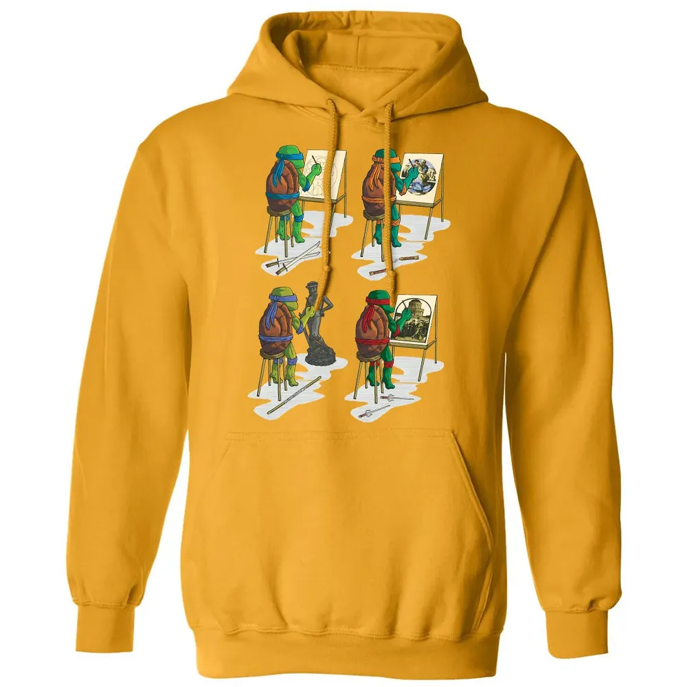 Turtle Art Classic Unisex Hoodie - 12