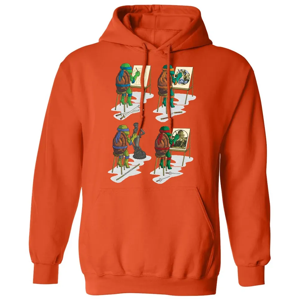 Turtle Art Classic Unisex Hoodie - 10