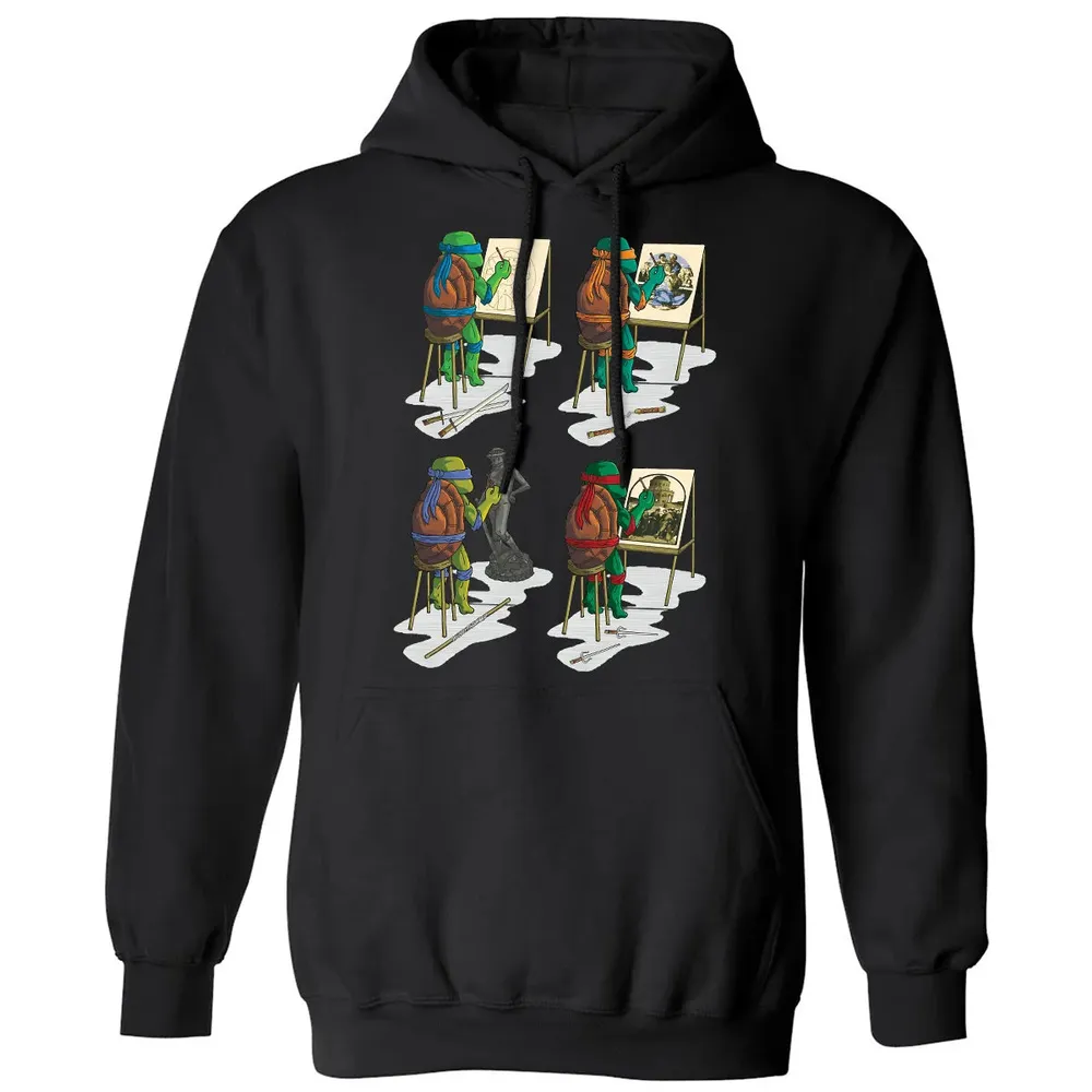 Turtle Art Classic Unisex Hoodie - 11