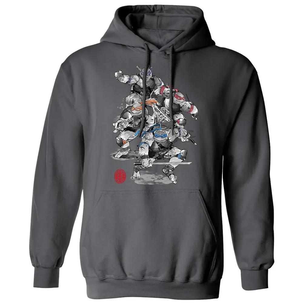 TMNT Sumi-E Classic Unisex Hoodie - 7