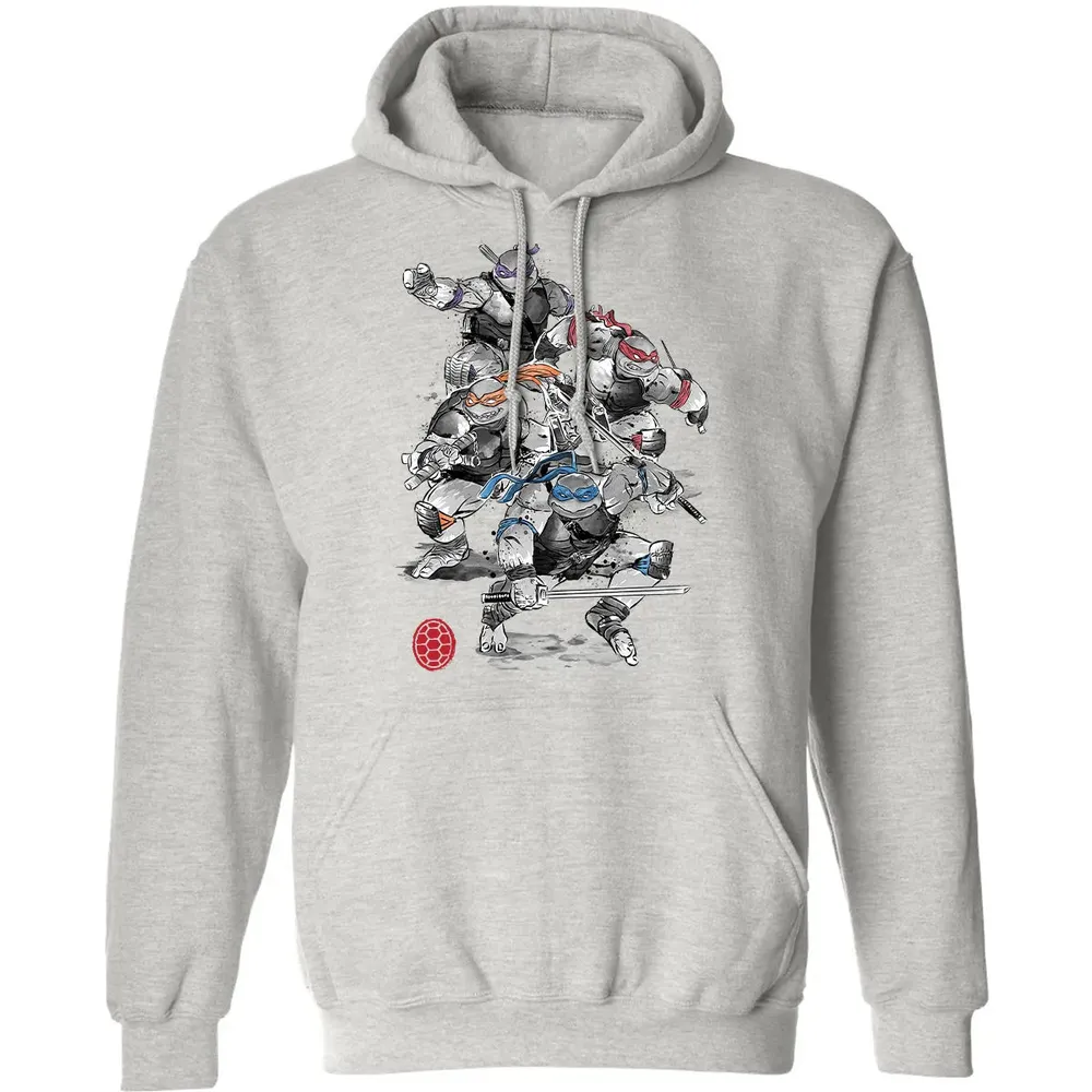 TMNT Sumi-E Classic Unisex Hoodie - 2