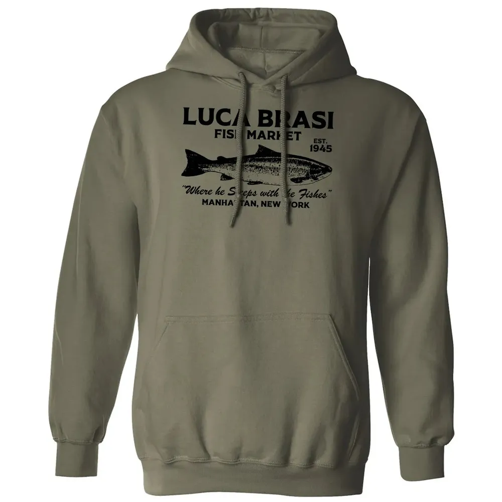 Luca Brasi Fish Market Classic Unisex Hoodie - 4
