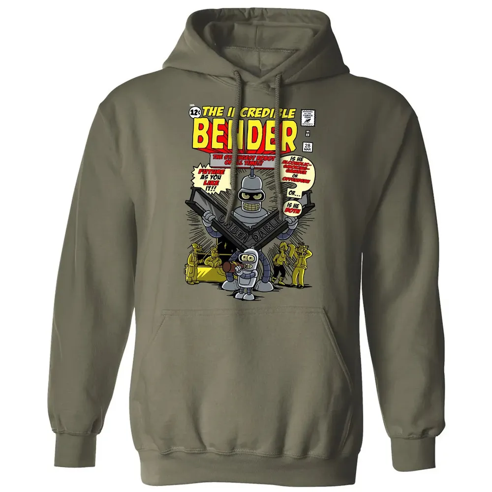 The Incredible Bender Classic Unisex Hoodie - 4