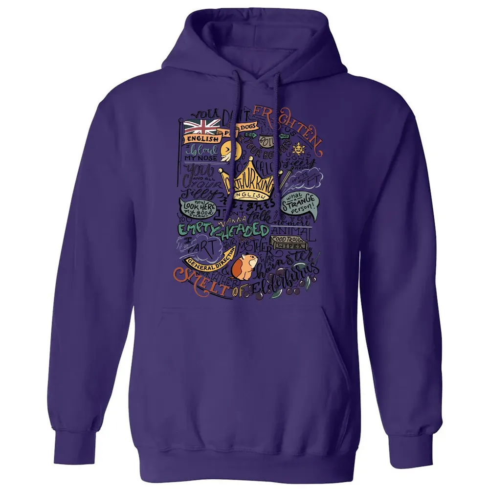 Monty Quotes Classic Unisex Hoodie - 6