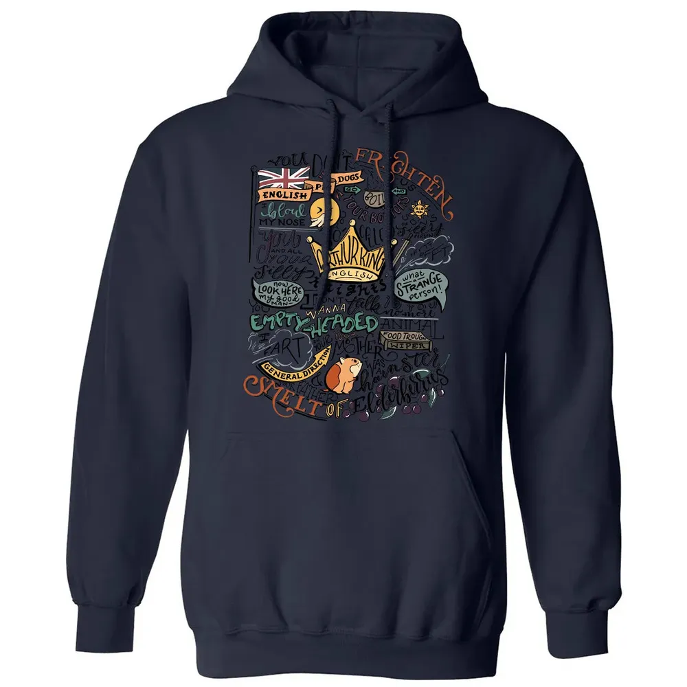 Monty Quotes Classic Unisex Hoodie - 8
