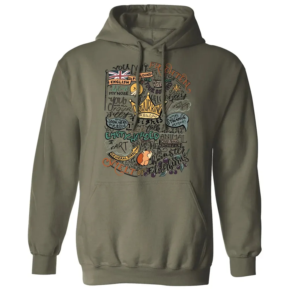 Monty Quotes Classic Unisex Hoodie - 4