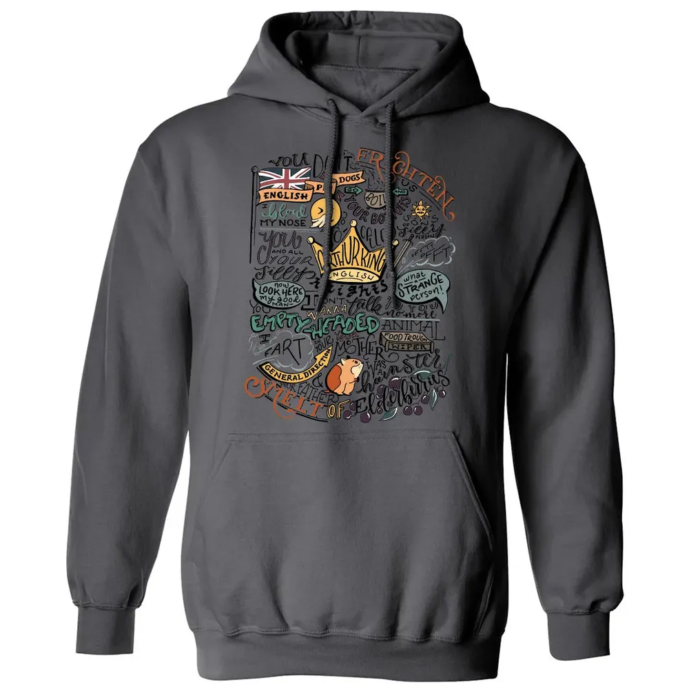 Monty Quotes Classic Unisex Hoodie - 7
