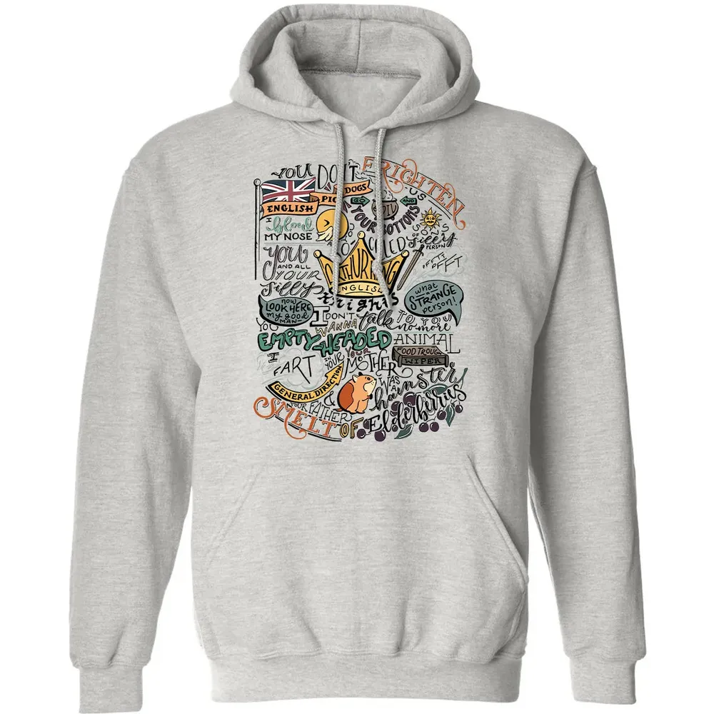Monty Quotes Classic Unisex Hoodie - 2