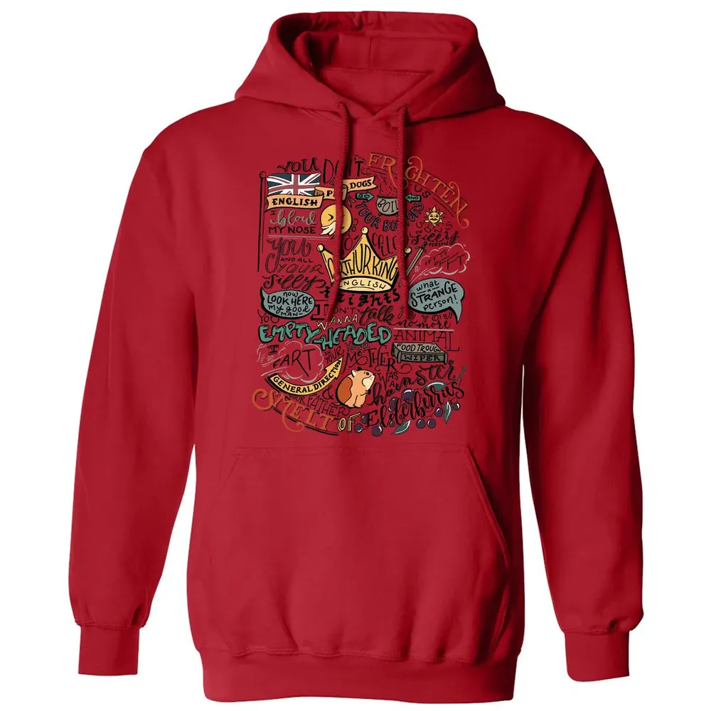 Monty Quotes Classic Unisex Hoodie - 5