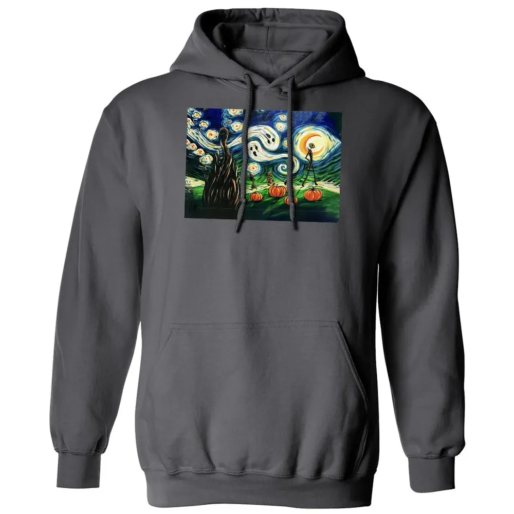 Starry Night Before Christmas Classic Unisex Hoodie - 7