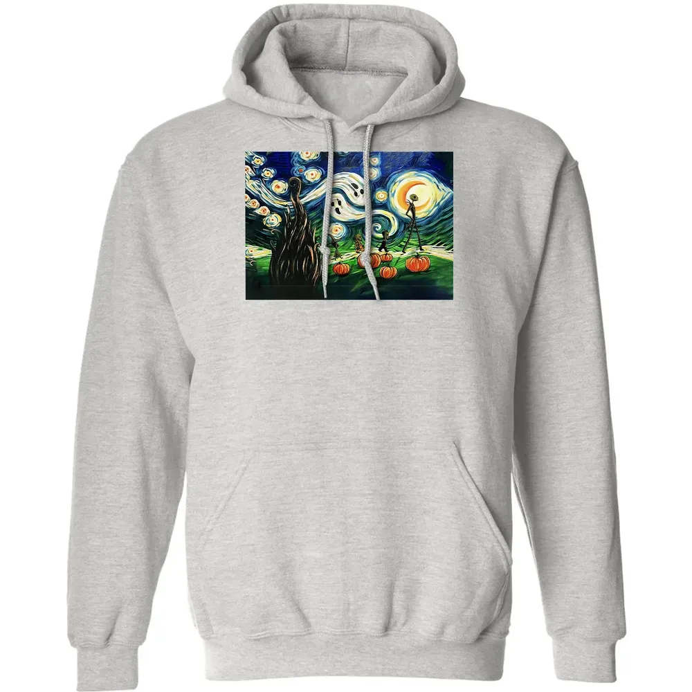 Starry Night Before Christmas Classic Unisex Hoodie - 2