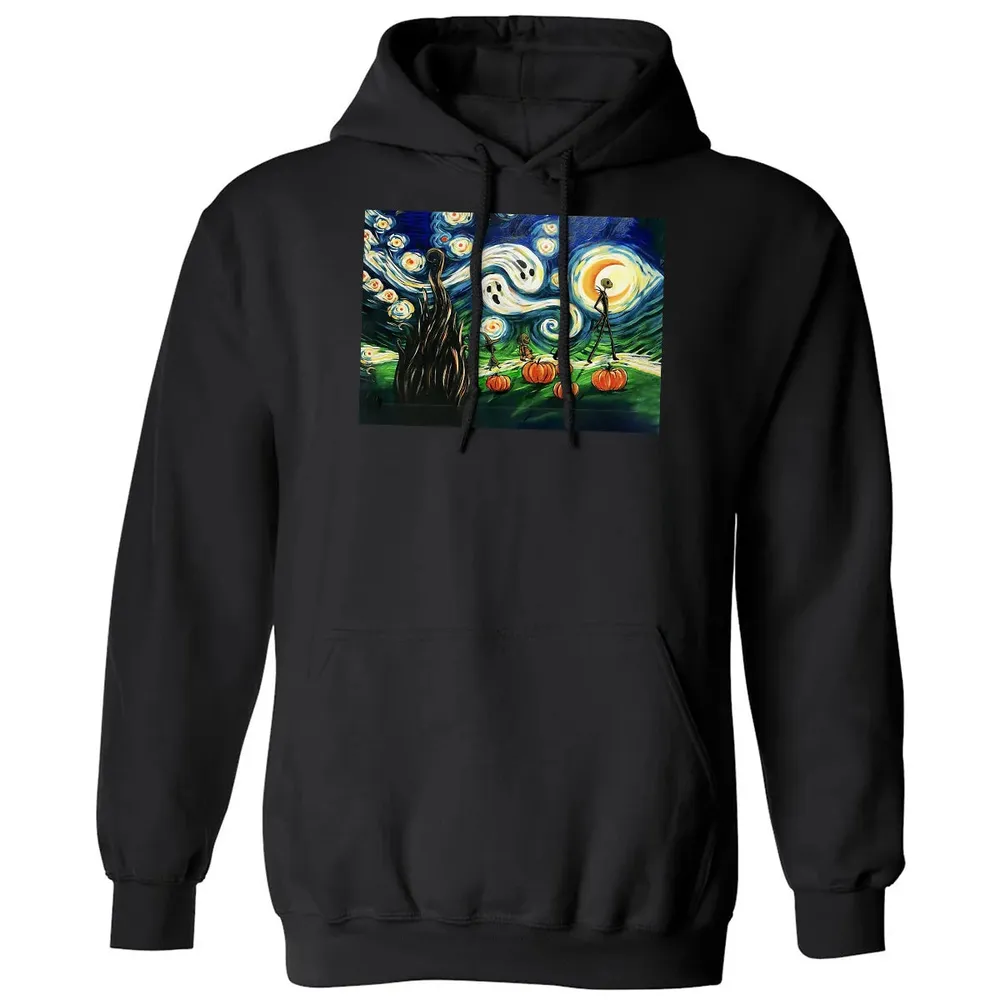 Starry Night Before Christmas Classic Unisex Hoodie - 11