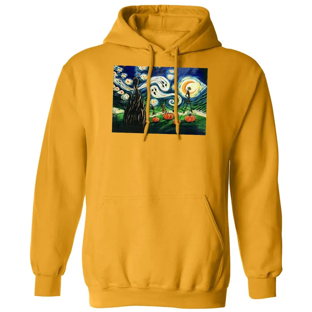 Starry Night Before Christmas Classic Unisex Hoodie - 12