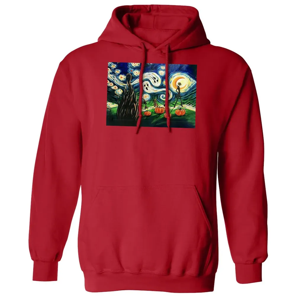 Starry Night Before Christmas Classic Unisex Hoodie - 5