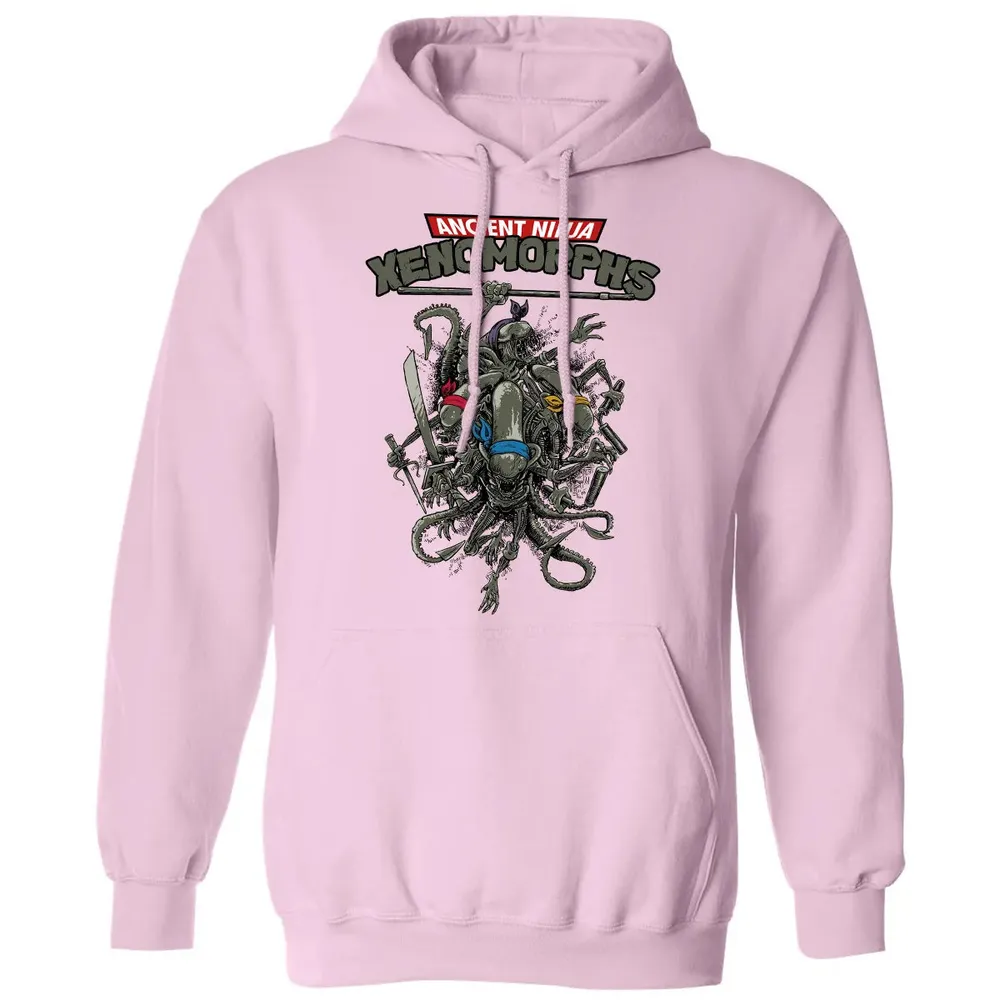 Ancient Ninja Xenomorphs Classic Unisex Hoodie - 3