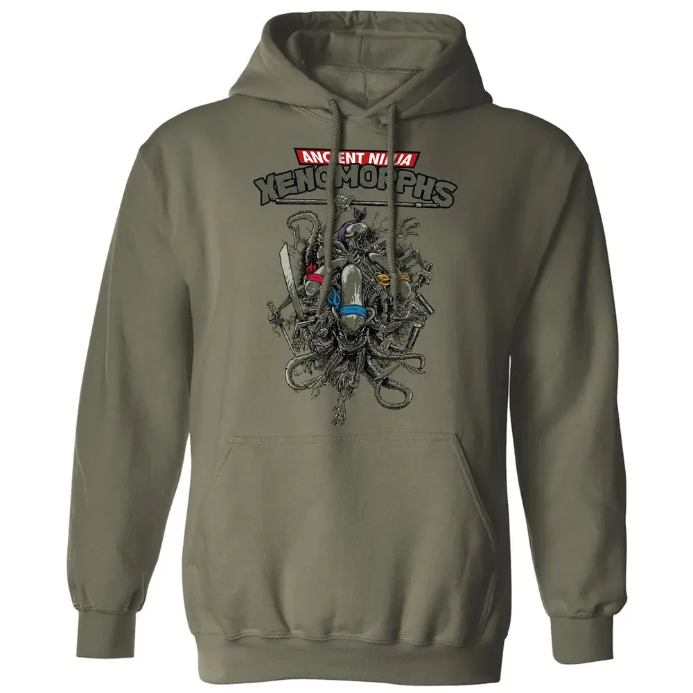 Ancient Ninja Xenomorphs Classic Unisex Hoodie - 4