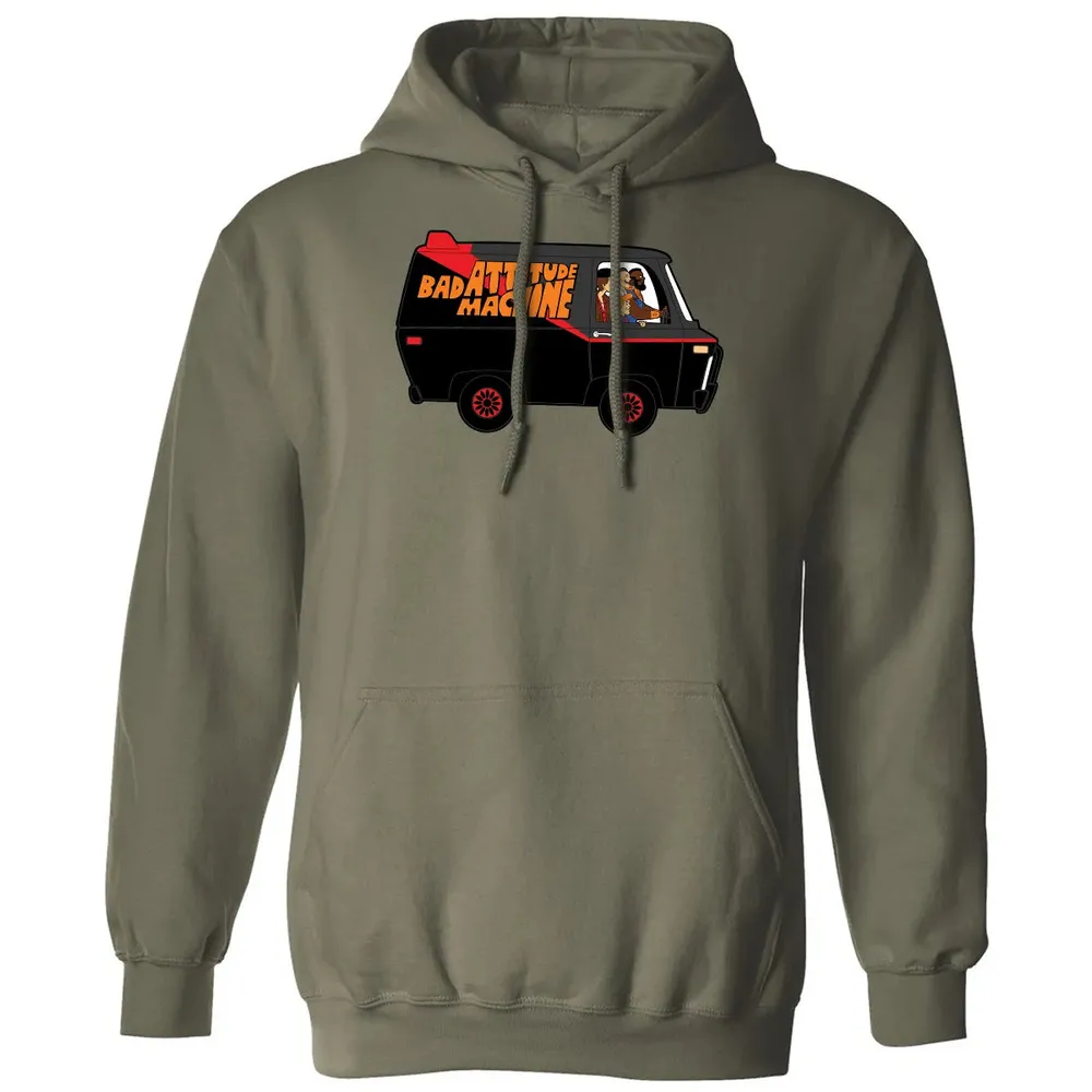 Bad Attitude Machine Classic Unisex Hoodie - 4