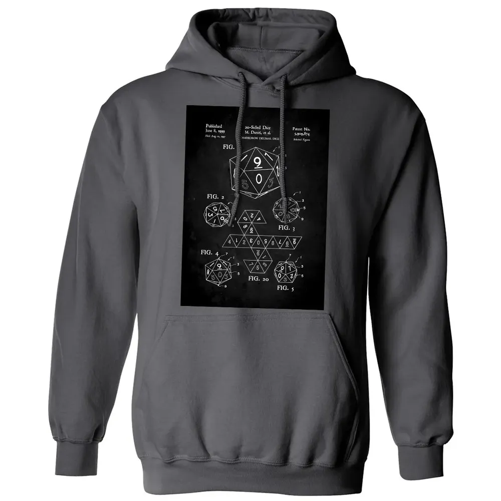 20-Sided Dice Poster Classic Unisex Hoodie - 7