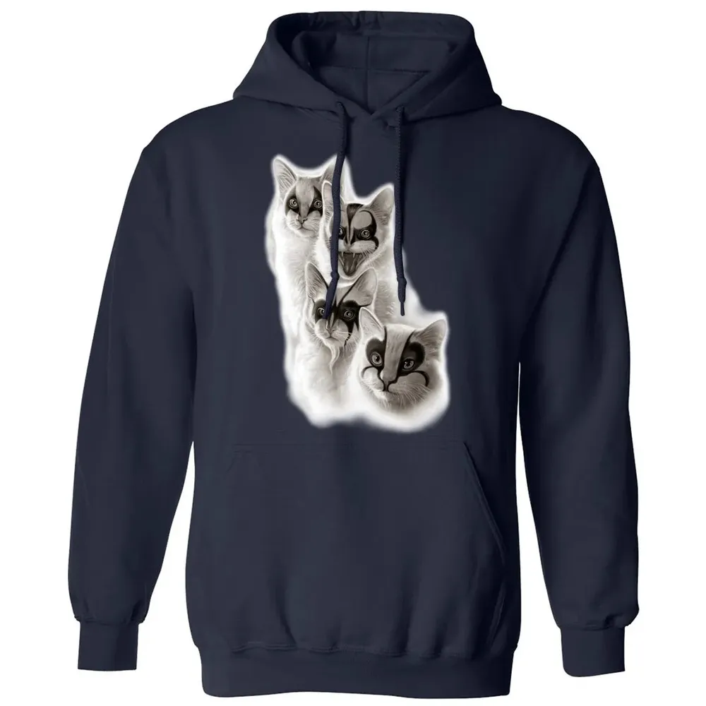 Metal Cats Classic Unisex Hoodie - 8