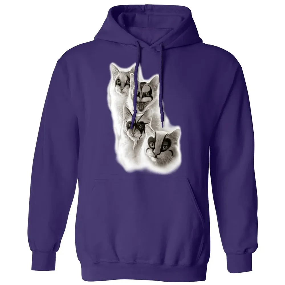 Metal Cats Classic Unisex Hoodie - 6