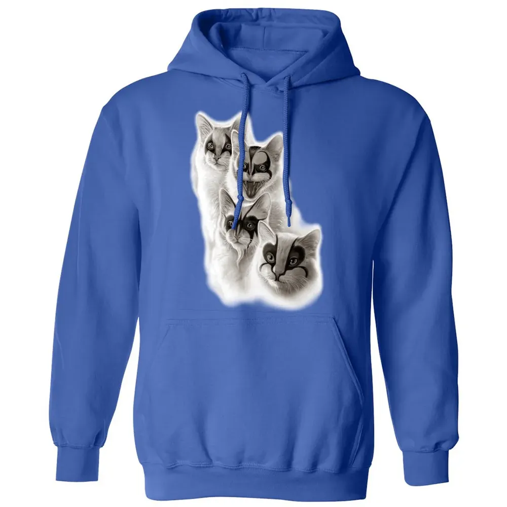 Metal Cats Classic Unisex Hoodie - 9