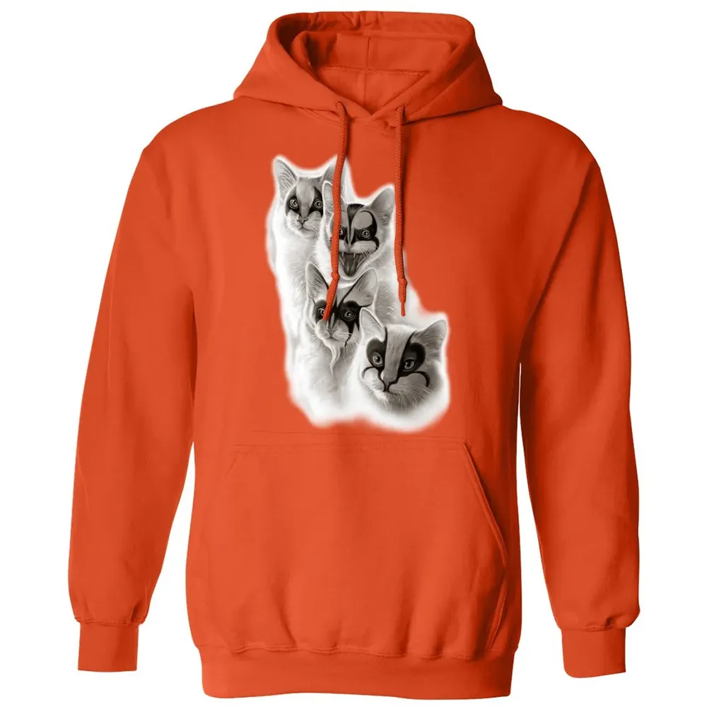 Metal Cats Classic Unisex Hoodie - 10