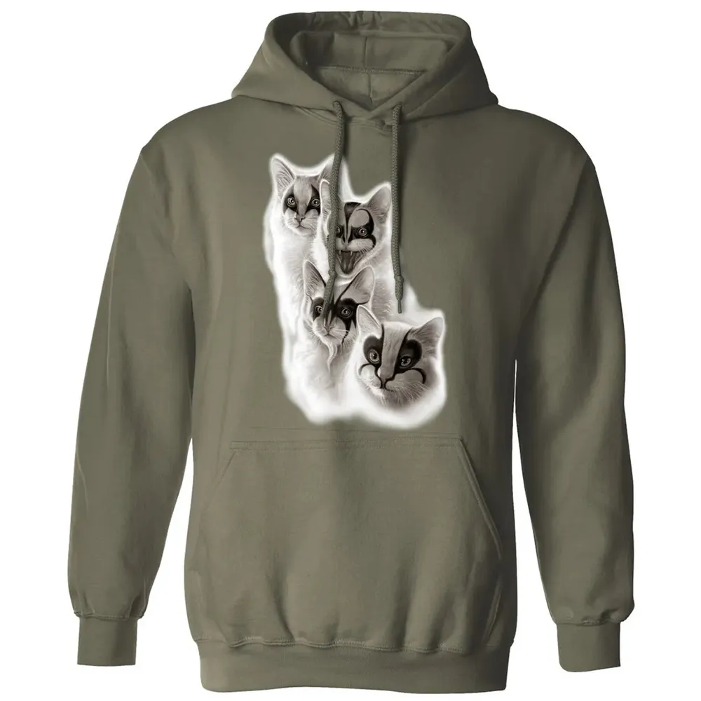 Metal Cats Classic Unisex Hoodie - 4
