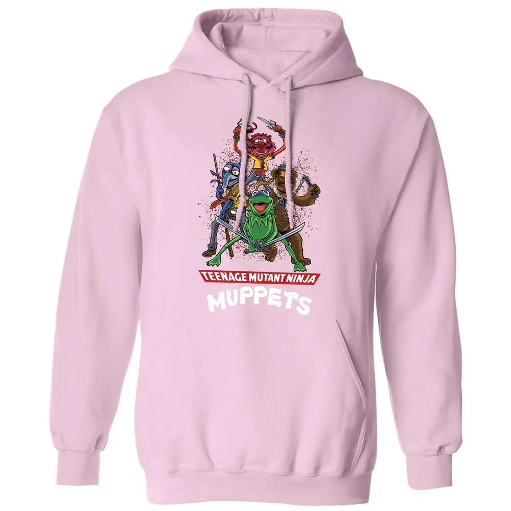 nage Mutant Ninja Muppets Classic Unisex Hoodie - 3