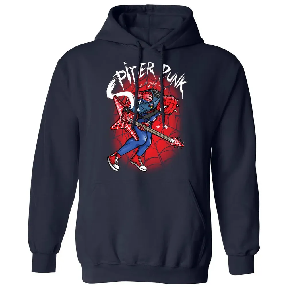Spider Punk Classic Unisex Hoodie - 2