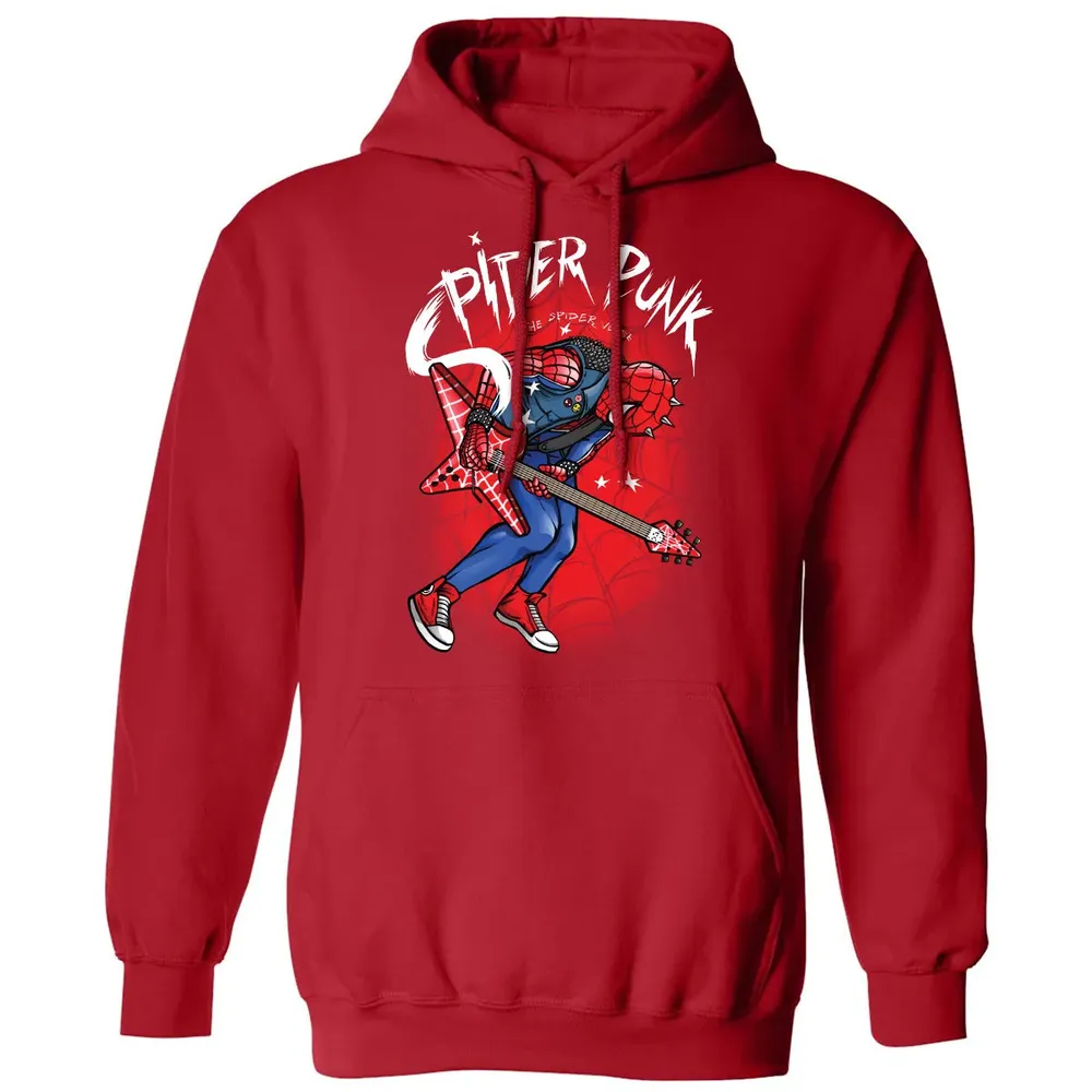 Spider Punk Classic Unisex Hoodie - 5