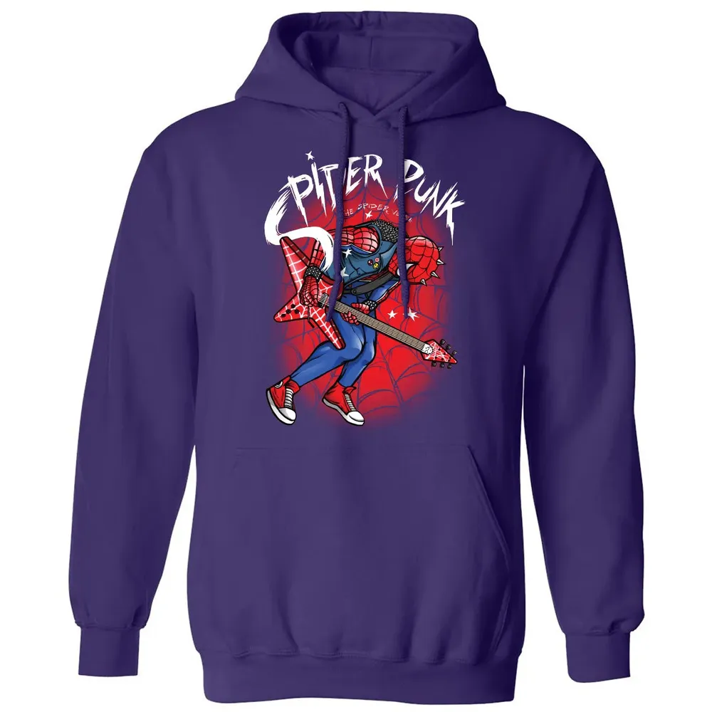Spider Punk Classic Unisex Hoodie - 6