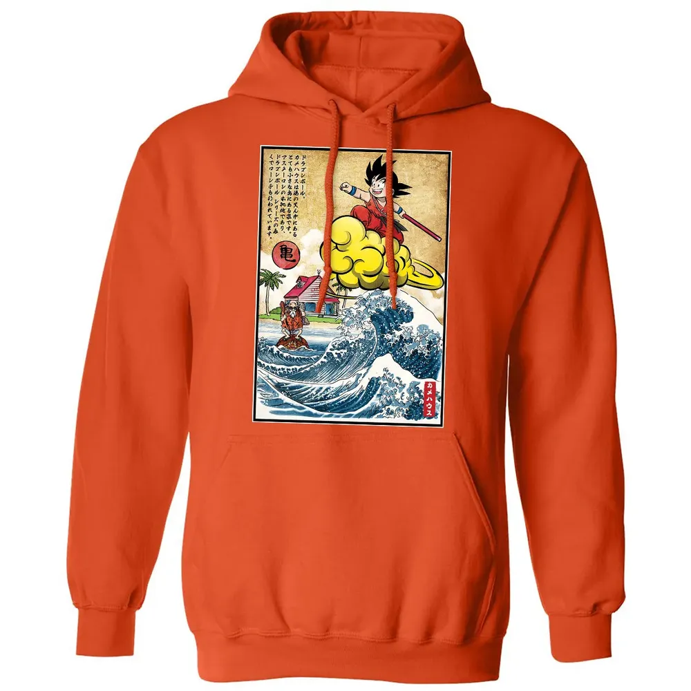 Pink house on small island Classic Unisex Hoodie - 10