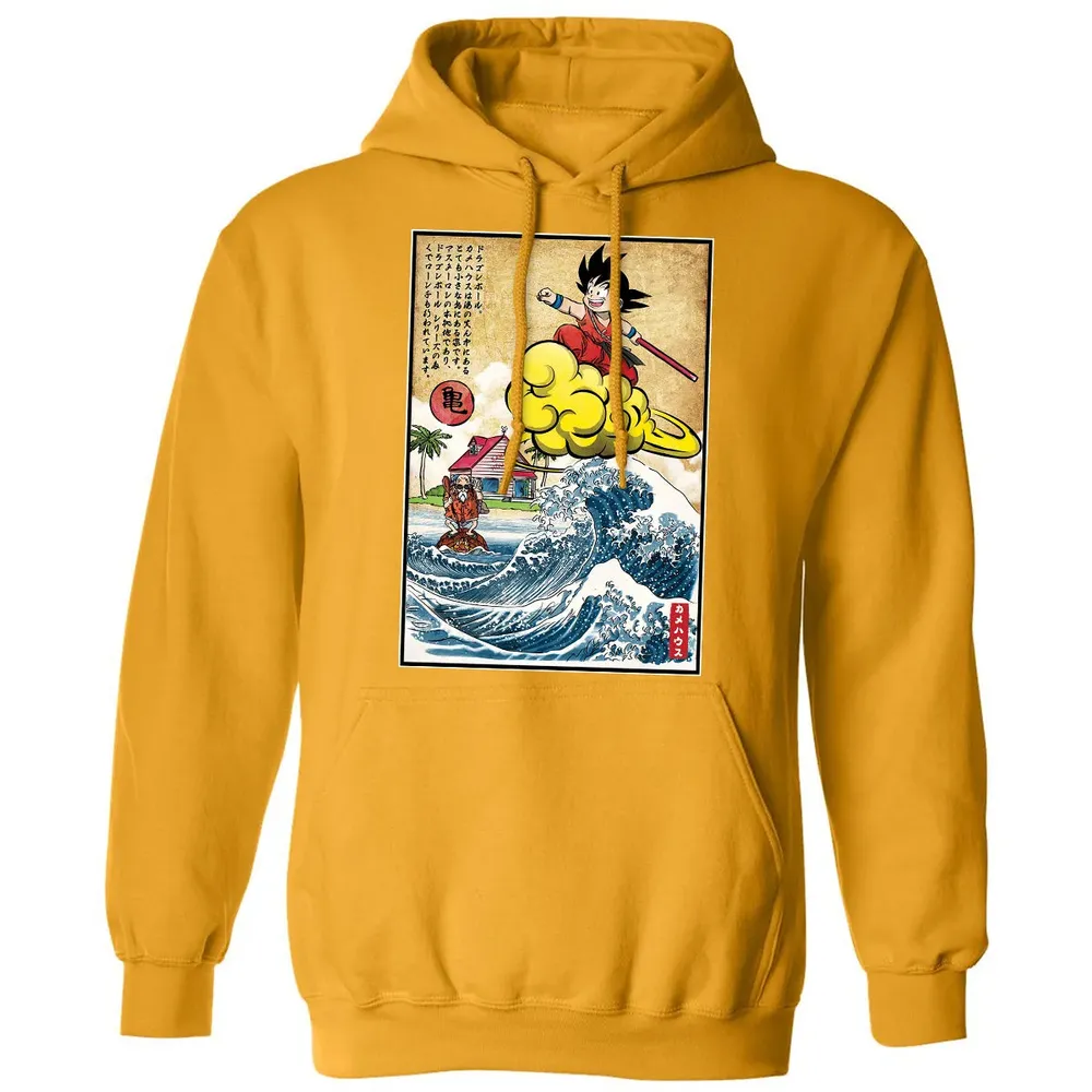Pink house on small island Classic Unisex Hoodie - 12