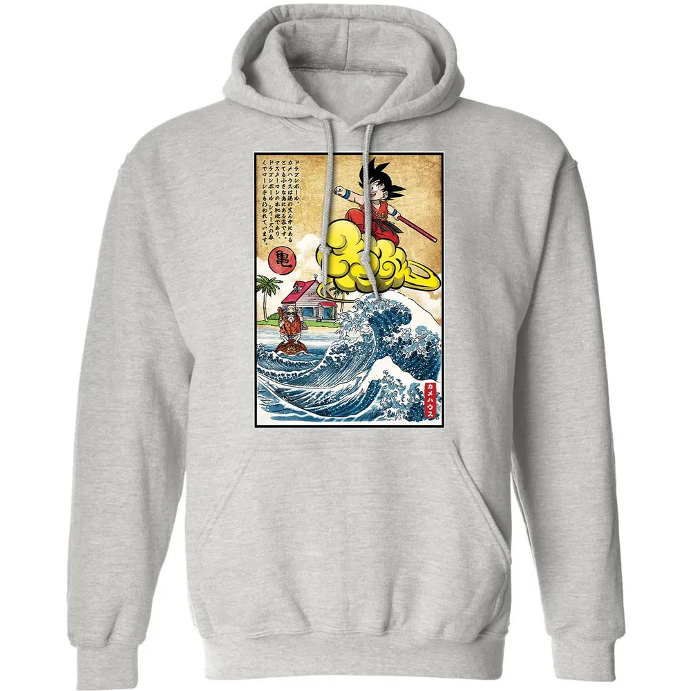 Pink house on small island Classic Unisex Hoodie - 8