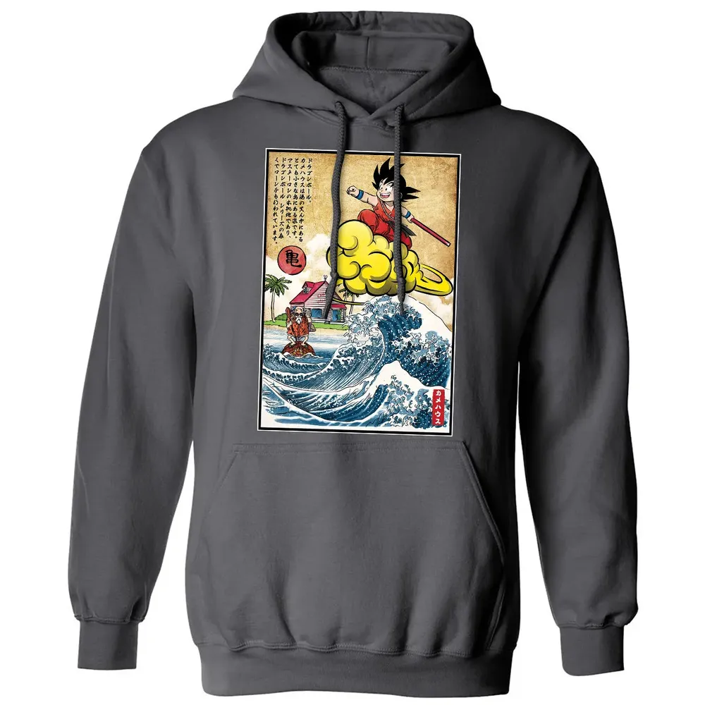 Pink house on small island Classic Unisex Hoodie - 7