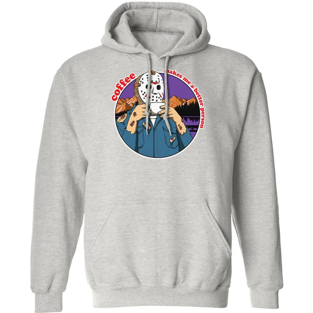 Coffee makes me a better person Classic Unisex Hoodie - 8