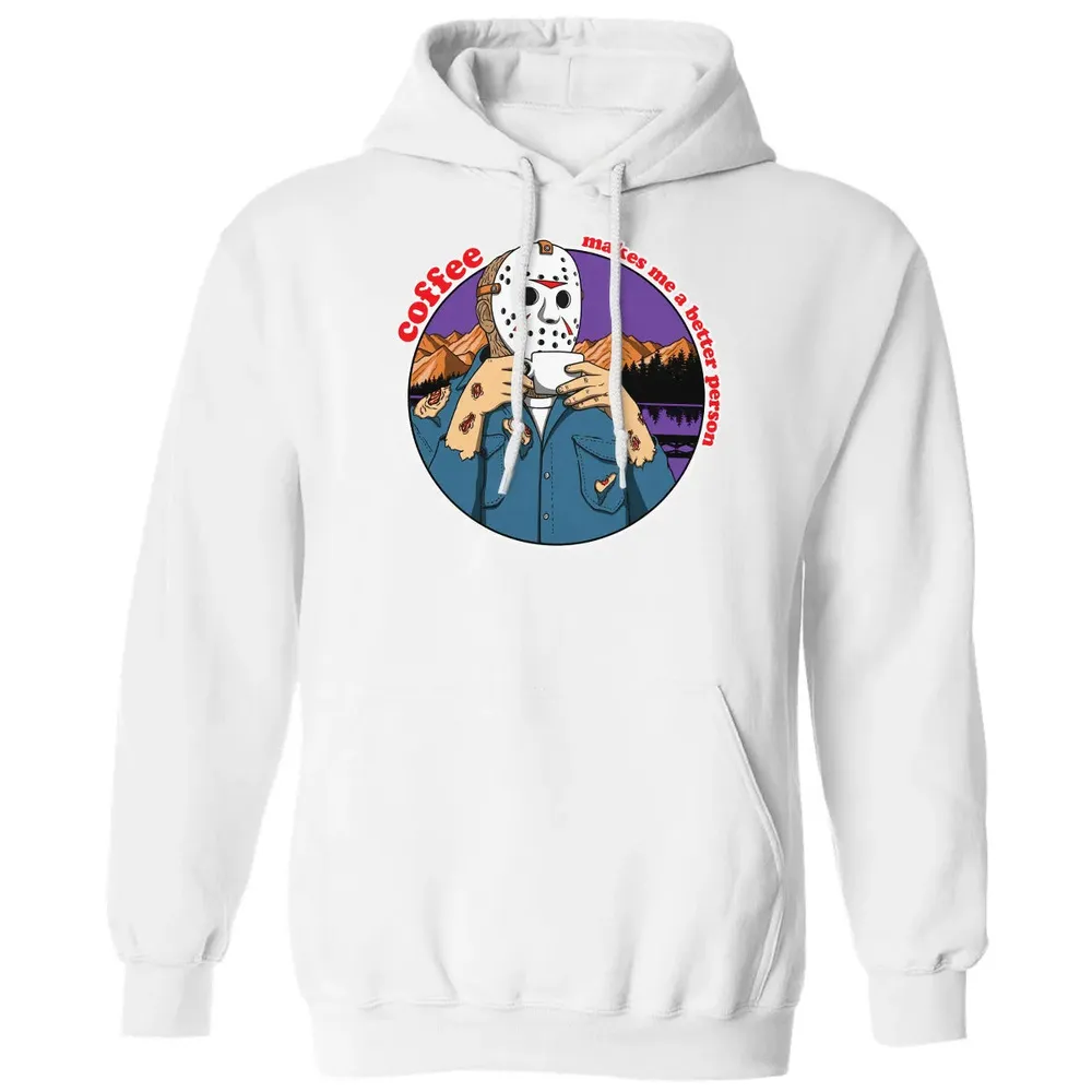 Coffee makes me a better person Classic Unisex Hoodie - 11