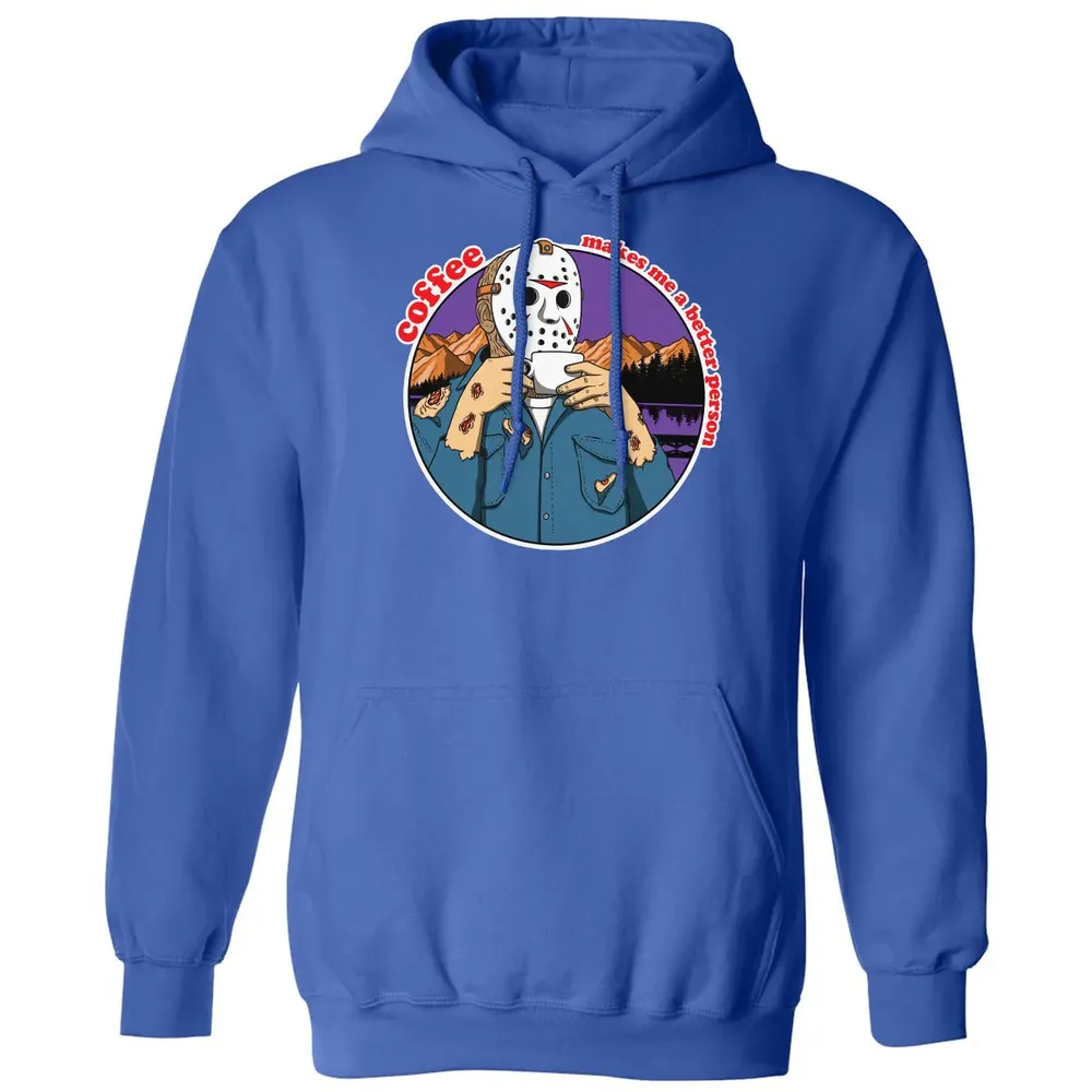 Coffee makes me a better person Classic Unisex Hoodie - 9