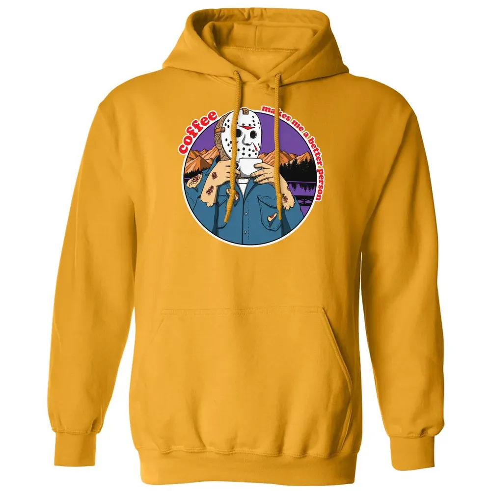 Coffee makes me a better person Classic Unisex Hoodie - 12