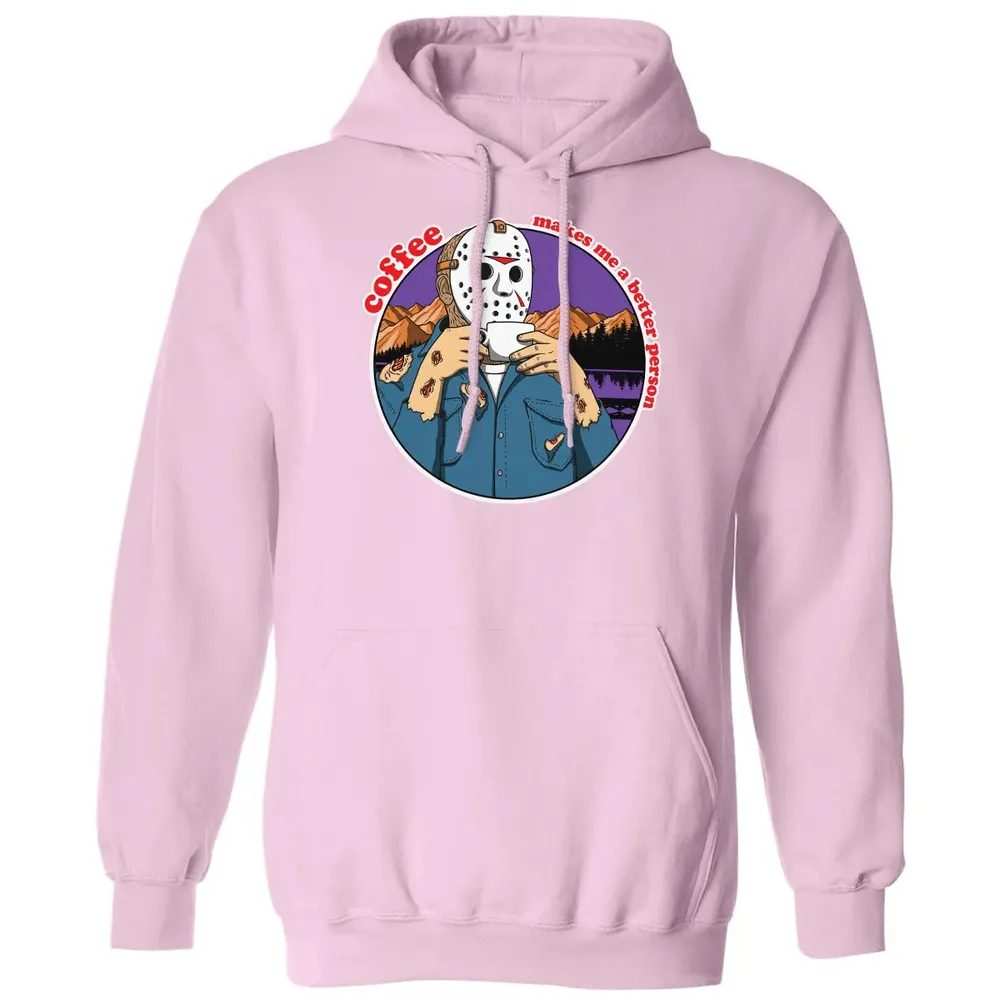 Coffee makes me a better person Classic Unisex Hoodie - 3