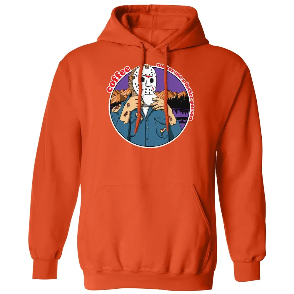 Coffee makes me a better person Classic Unisex Hoodie - 10