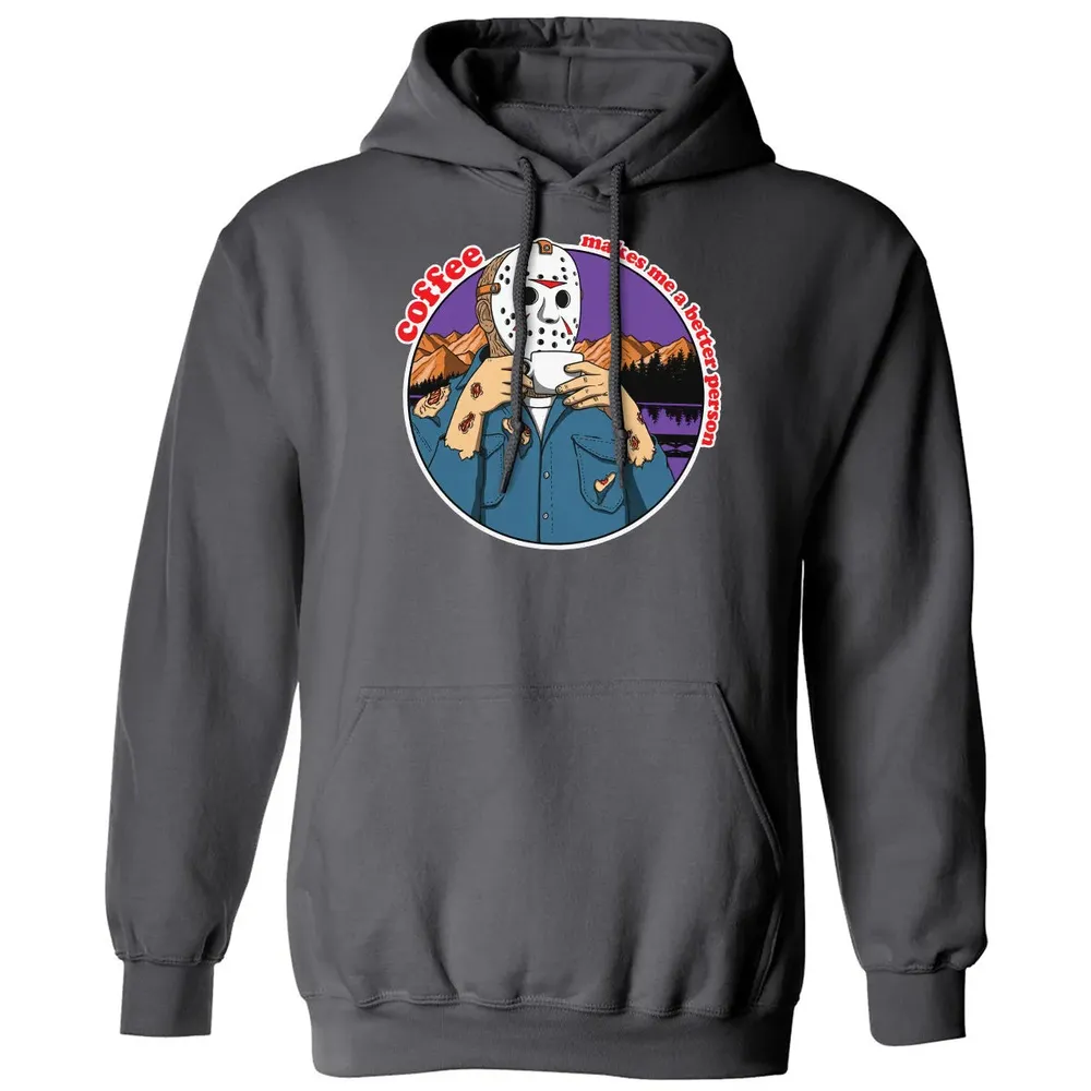 Coffee makes me a better person Classic Unisex Hoodie - 7
