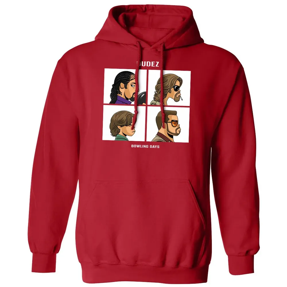 Dudez Bowling Days Classic Unisex Hoodie - 5