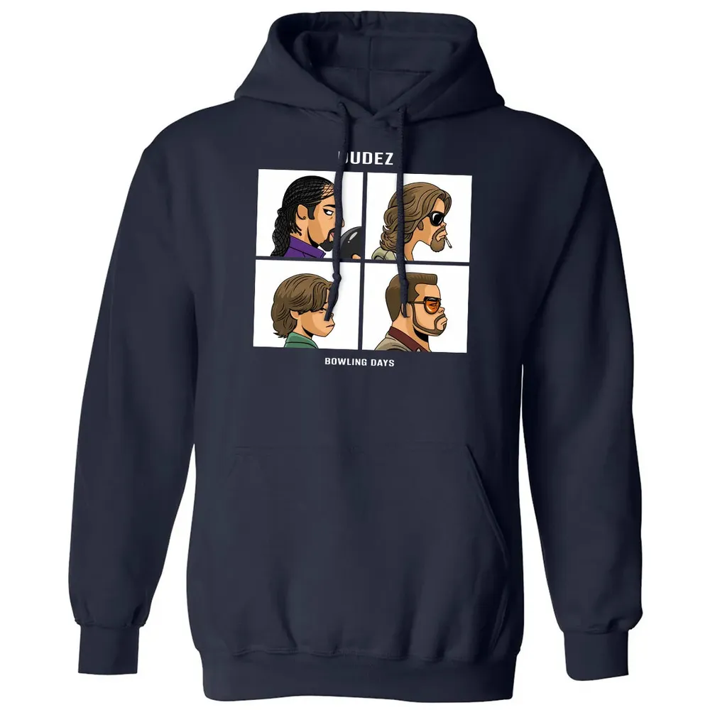 Dudez Bowling Days Classic Unisex Hoodie - 2