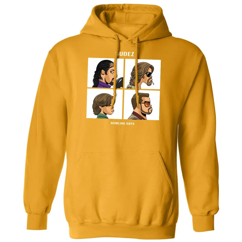 Dudez Bowling Days Classic Unisex Hoodie - 12